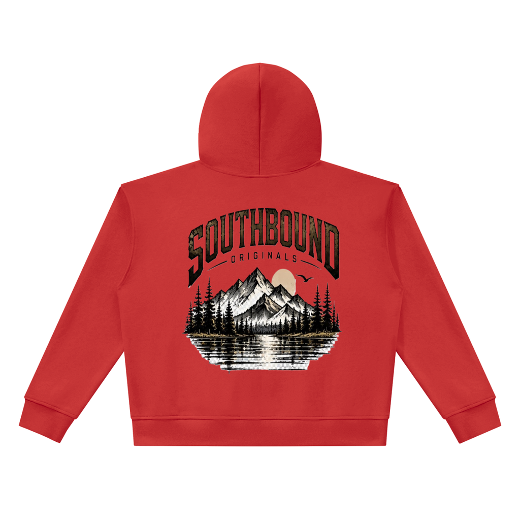 Unisex Heavyweight Full Zip Boxy Hoodie