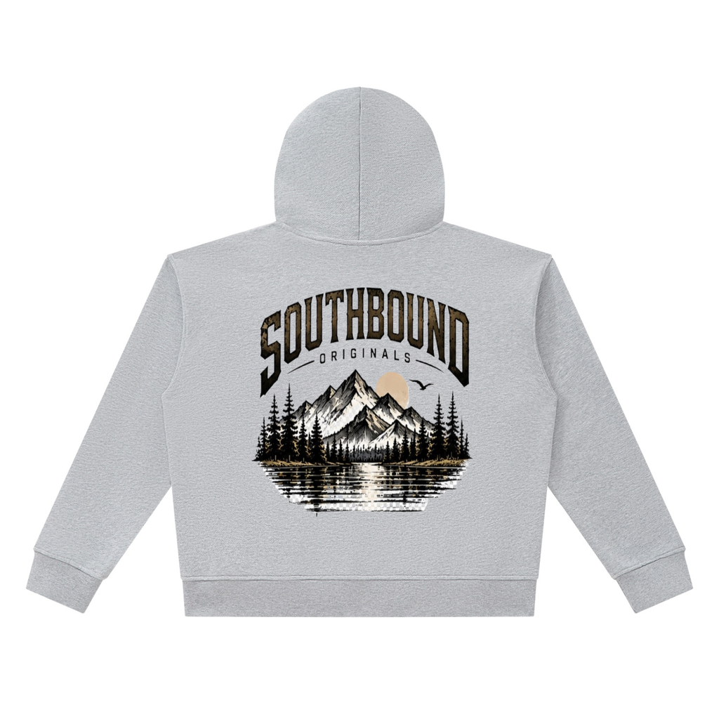 Unisex Heavyweight Full Zip Boxy Hoodie