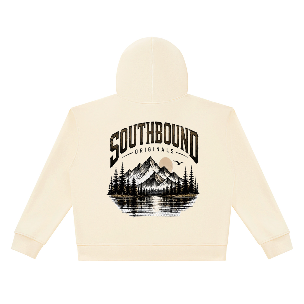 Unisex Heavyweight Full Zip Boxy Hoodie