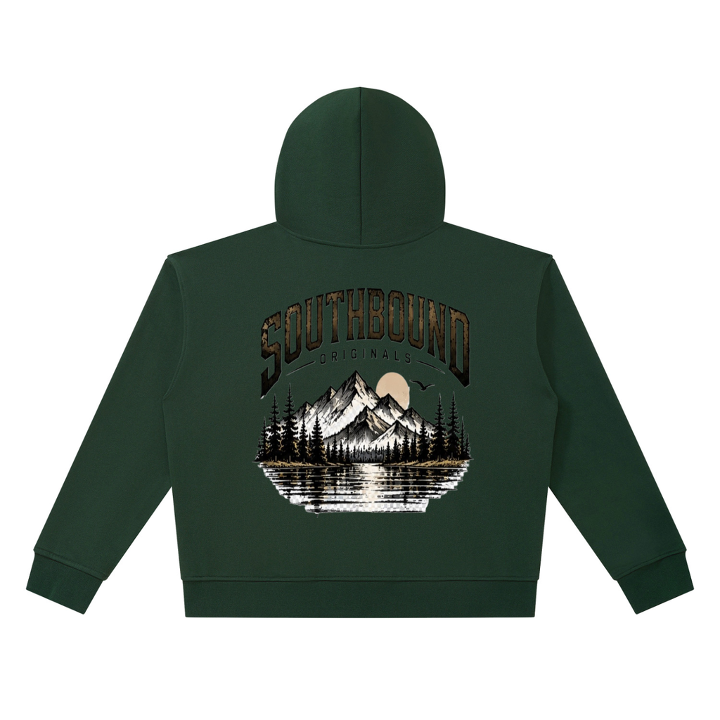 Unisex Heavyweight Full Zip Boxy Hoodie