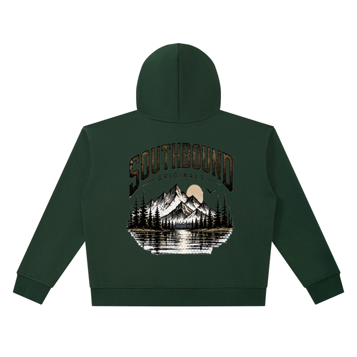 Unisex Heavyweight Full Zip Boxy Hoodie