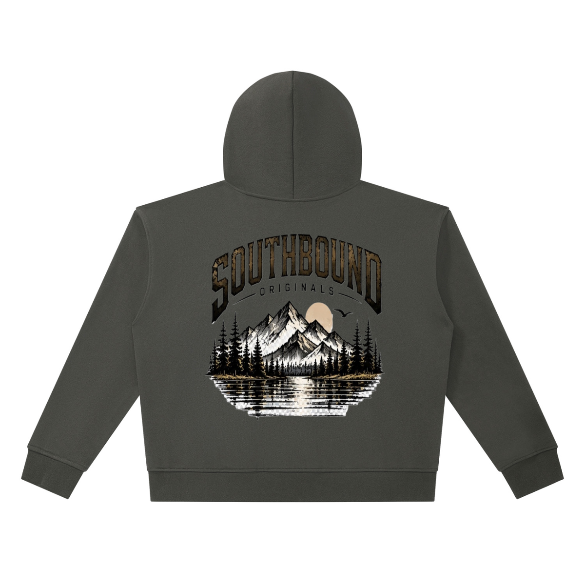 Unisex Heavyweight Full Zip Boxy Hoodie